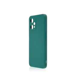 Чехол силиконовый для Realme 9 Pro, темно-зеленый