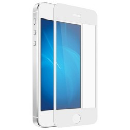 Комплект защитных стекол для Apple iPhone 5, белый (3 шт)