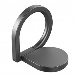 Магнитный кольцо-держатель для телефона, темно-серый