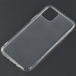 Чехол силиконовый для iPhone 11, прозрачный