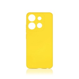 Чехол силиконовый для Tecno Pop 7 Pro / Spark Go (2023), желтый