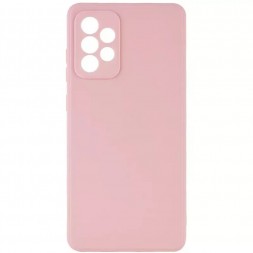 Чехол силиконовый c защитой камеры для Samsung Galaxy A23, розовый