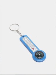 Брелок термометр с компасом