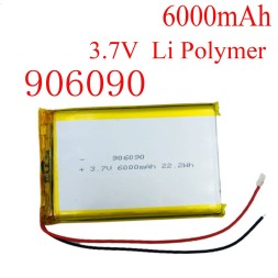 Полимерный литий-ионный аккумулятор Li-pol 906090 3.7V 6000mAh