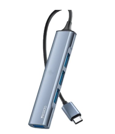USB-C хаб на 4-портовый концентратор Yesido HB17