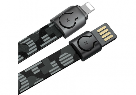 Кабель Baseus Gold Collar lanyard Data Cable USB For IP 2.4A 85cm Pop