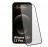 Гнущееся защитное стекло Full Glue для iPhone 12/ 12 Pro на полный экран, чёрное