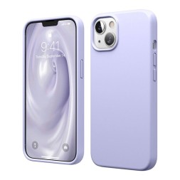 Чехол силиконовый для iPhone 13, фиолетовый