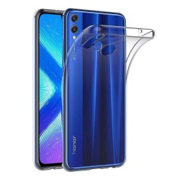 Чехол силиконовый для Huawei Honor 8X, прозрачный