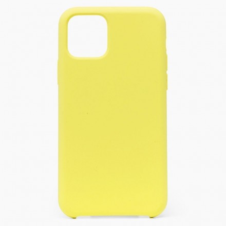 Чехол силиконовый для iPhone 11 Pro, жёлтый