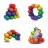 Мячики магнитные развивающие головоломки для детей со свободным вращением для создания разных форм