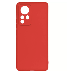 Чехол силиконовый для Xiaomi 12 Lite, красный