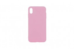 Чехол силиконовый для iPhone XS Max, розовый