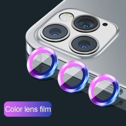 Защитное стекло линзы для камеры iPhone 12 Pro Max, цветное