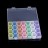 Контейнер со съемными ячейками разноцветный 28 ячеек