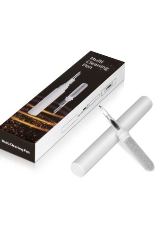 Ручка для чистки 3 в 1 Multi Cleaning Pen - портативный многофункциональный очиститель для наушников, мобильного телефона, компьютера и фотоаппарата