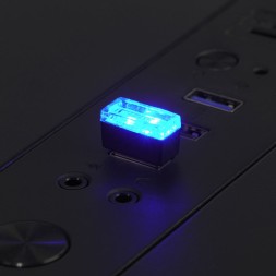 Подсветка в салон автомобиля, USB, синий - 2 шт