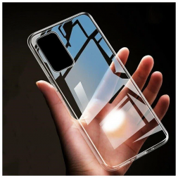 Чехол силиконовый для Samsung Galaxy S20 FE, прозрачный
