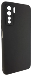Силиконовый чехол для Huawei Nova 7 SE черный