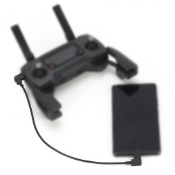 Кабель 30см для подключения пульта дронов DJI Mavic MINI/2/3 Pro/SE/Pro/Air/Mavic - Micro USB to Micro USB