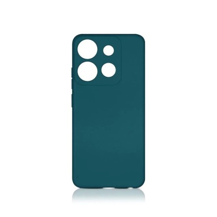 Чехол силиконовый для Tecno Pop 7 Pro / Spark Go (2023), бирюзово-зеленый