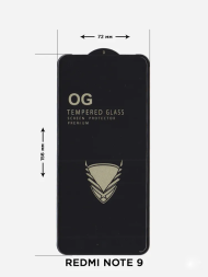 Антиударное стекло Armor Anti-Shock O.G 9H для Xiaomi Redmi Note 9