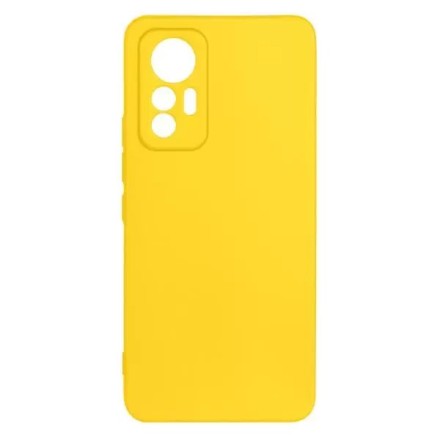 Чехол силиконовый для Xiaomi 12 Lite, желтый