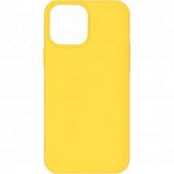 Чехол силиконовый для iPhone 13 Pro Max, жёлтый