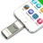 Флешка коннектор 128 GB USB Flash Drive для iPhone / iPad  Android Micro USB и для ПК