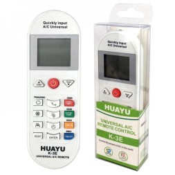Пульт Huayu K-3E 5000 в 1 для кондиционеров Universal A/C Remote 5000 в 1