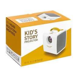 Детский мини проектор LED Kids Story Projector