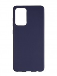 Чехол силиконовый для Samsung Galaxy A72, темно-синий