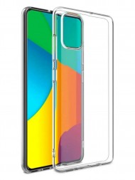 Чехол силиконовый для Samsung Galaxy A51, прозрачный