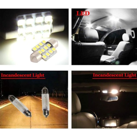 Светодиодный лампа для салона автомобиля, для Hyundai Solaris 2 Elantra i30 i35 i40 Tucson Kona 2015 2016 2017 2018 - 2шт