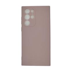 Чехол силиконовый для Samsung Galaxy S22 ultra, пыльная роза