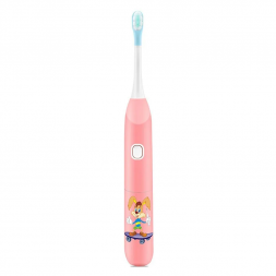Электрическая зубная щетка Akenori S6 Children's Sonic Electric Toothbrush 37000, розовый