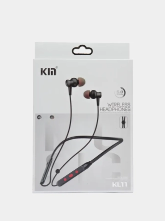 Беспроводные Bluetooth наушники KIN SPORT KL-11 с микрофоном, черный