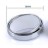 Сферическое зеркало для слепых зон автомобиля регулируемое с белой рамкой - 2 шт