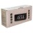 Часы электронные с термометром (белые цифры), 21х4х9 см