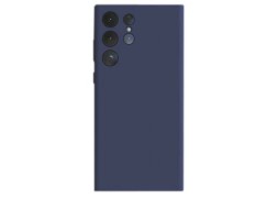 Чехол силиконовый для Samsung Galaxy S22 ultra, темно-синий
