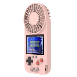 Портативная игровая мини-консоль Gameboy, 500 классических игр, розовый