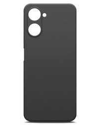 Чехол силиконовый для Realme 10 Pro с защитой камеры, черный