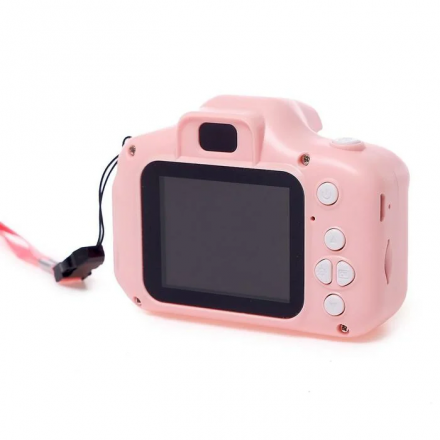 Детский фотоаппарат Начинающий фотограф, розовый