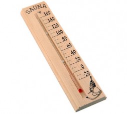 Термометр для бани и сауны большой 28 см