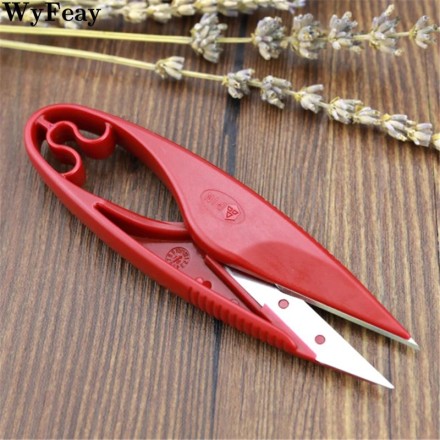 Современные ножницы для шитья с пластиковой ручкой, ножницы для ниток, ножницы для вышивки - 2шт