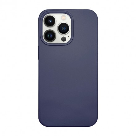 Чехол силиконовый для iPhone 13 Pro, темно-синий