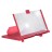 3D увеличитель-подставка для смартфона экранная лупа 10-дюймовый, красный