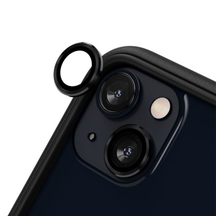 Защитное стекло линзы для камеры iPhone 14 Plus, черный