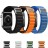 Ремешок нейлоновый для Apple Watch series 42 44 45 49 Ultra черный