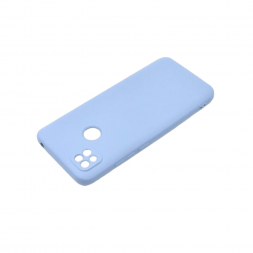 Чехол силиконовый для Xiaomi Redmi 9c, голубой